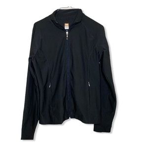 Lucy Tech sport black fitted athletic jacket